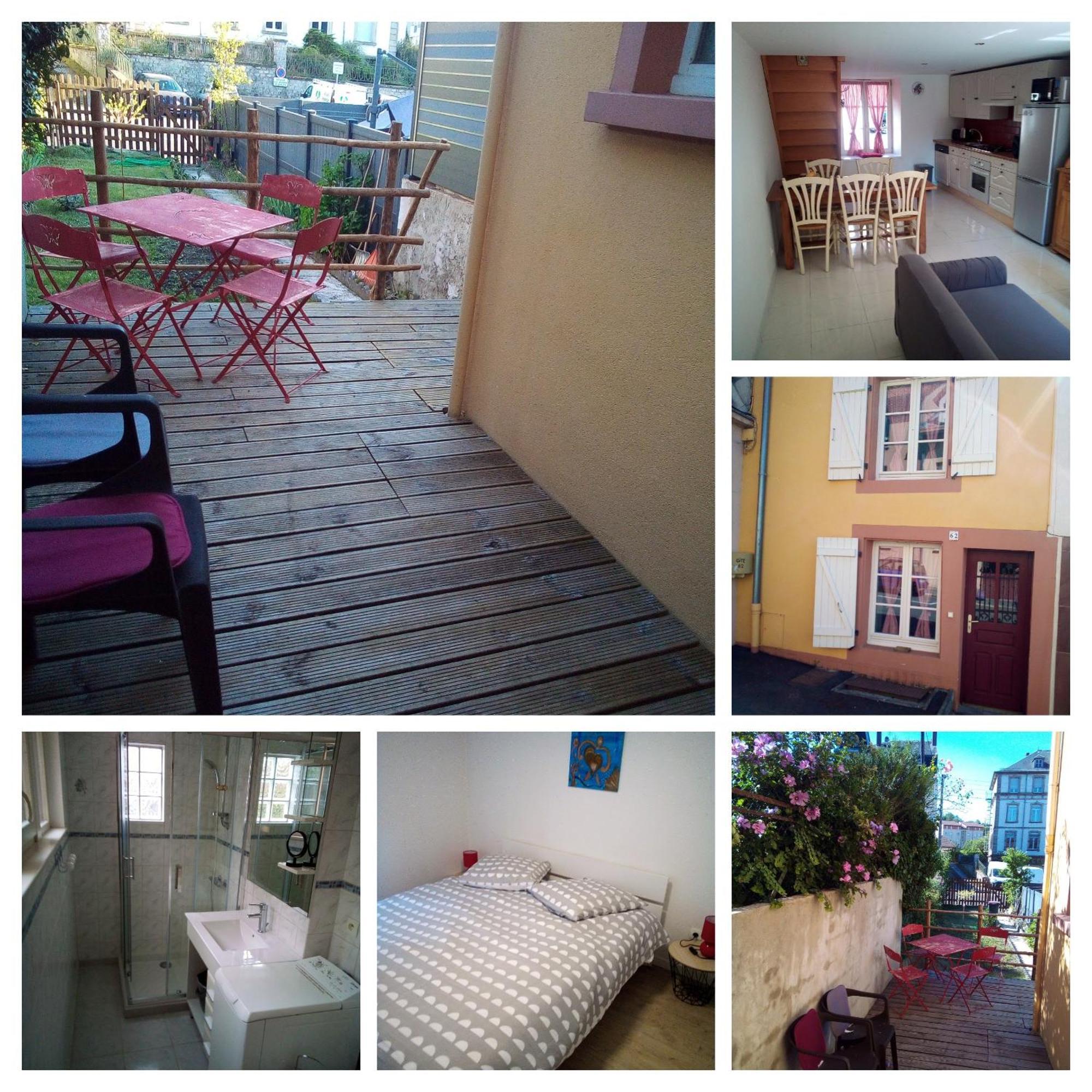 L'Oasis Maisonnette Centre Ville 3 Chambres Terrasse Espace Vert Prive Parc Sainte Croix Center Parc 20 Minutes Саарбург Экстерьер фото